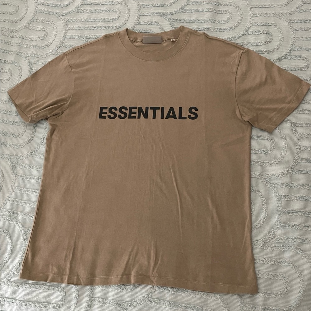 Fear Of God Essentials Boxy T-Shirt Applique Logo